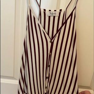 Material Girls spaghetti strap top